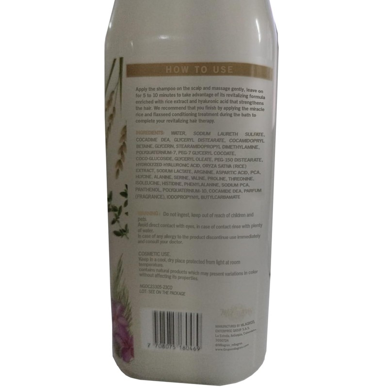 Milagro Shampoo and Conditioner Set - Herbal Formula (2 Pack)