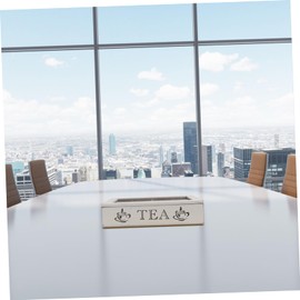 BESPORTBLE Multi Function Solid Wood Storage Box Handmade Desktop Organizer with Multiple Compartments Rustic Home Supply for Organizing Sundries Elegant Decor for Office Bathroom Countertops