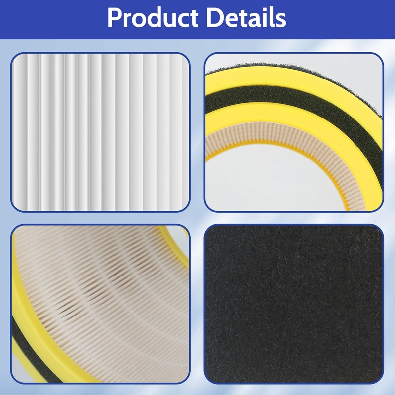 XBGG AC3000W Filter V HEPA FLT151 Pure Air Filter Compatible