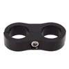 4 Pcs 8AN Hose Separator Clamp Fuel Line Mounting Clamp