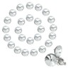 Lowats Cushion Buttons 60 Pieces Sofa Buttons Diamond Sofa Headboard