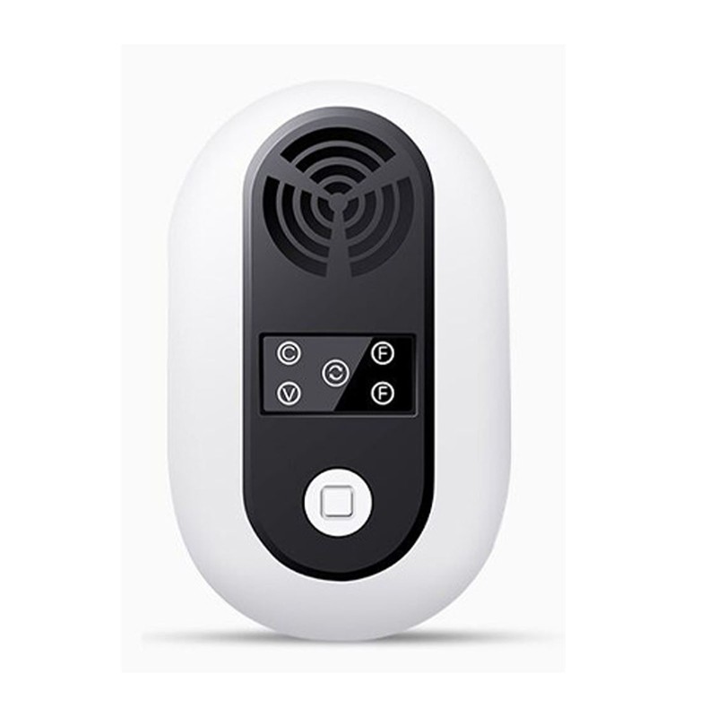Ultrasonic Mouse Repeller Smart Electronic Indoor Ultrasonic Repellent with LCD