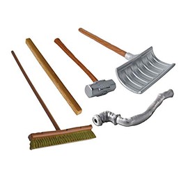 Wrestling Figure Gear Deal 13: Pipe, Sledgehammer, 2x4, Shovel for Wrestling Action Figures