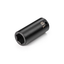 TEKTON 3/8 Inch Drive x 18 mm Deep 6-Point Impact Socket | SID13118