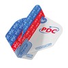 WINMAU Prism Zeta PDC Red, Blue and White Dart Flights