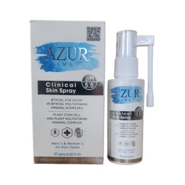 Azur Cosmetic Clinical Hair Repair Spray - Strengthens, Nourishes, and Restores Damaged Hair, Suitable for All Hair Types, Paraben & Sulfate-Free – 60ml
