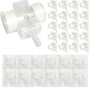20-Pack HME 1500 T-Shape Tracheostomy Heat and Moisture Exchanger with