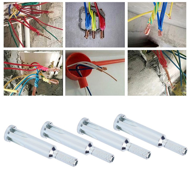 4Pcs Wire Twisting Tools Electrical Automatic Quick Twist Connector Industrial