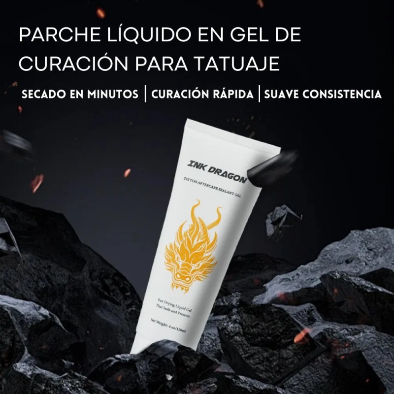 Parche Líquido De Curación Para Tatuaje Ink Dragon 120ml