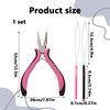 TYVOM Hair Extension Pliers, Nano Rings Hair Extensions Tools Kit