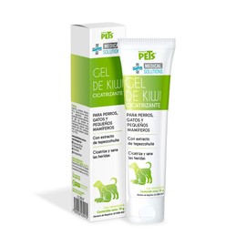 Medical Solution Gel Cicatrizante de Kiwi para Perros, gatos y Pequeños Mamíferos con 60 Gramos