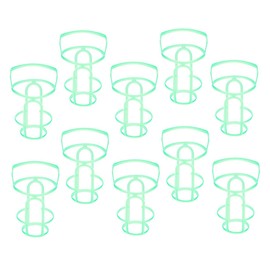 VILLFUL 10pcs Infusion Bottle Net Covers for Saline Bottles Secure Plastic Holders for Hospital and Home Use Reliable and Easy Maintenance