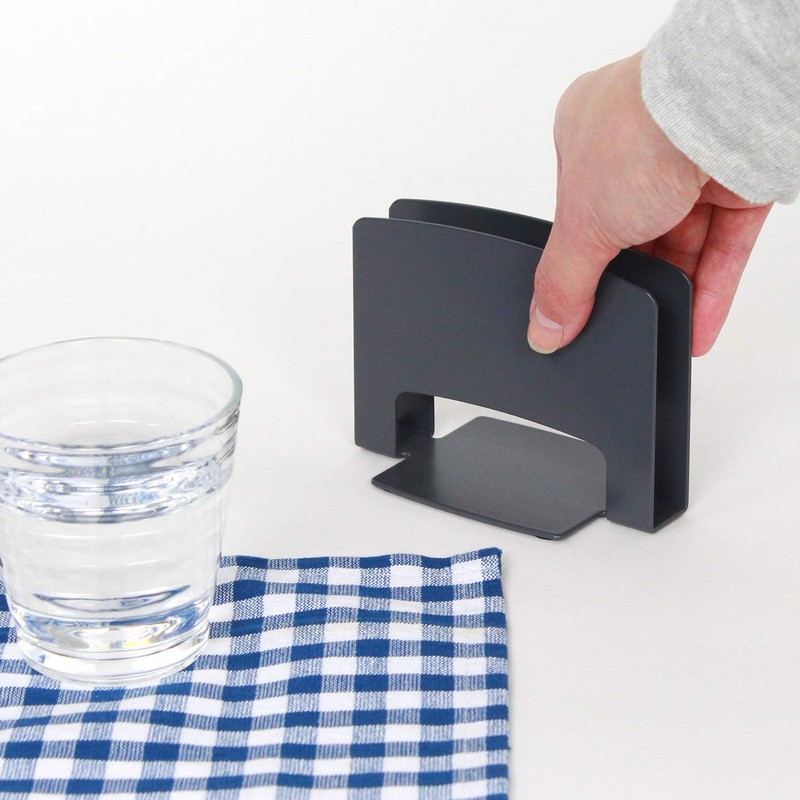 Open Industry Menu File Stand, Black, CH-70-BK