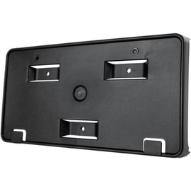 I-Match Auto Parts Front License Plate Bracket Frame Cover Tag Holder, Textured Black PP Plastic for 2020-2024 Ford Transit Van LK4Z17A385AA FO1068184