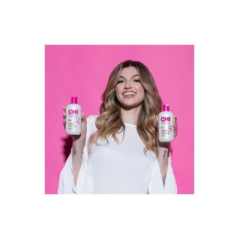 Chi Colorcare Colour Lock Shampoo & Conditioner Set - 355
