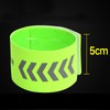 SHULLIN 2-Pack Reflective Band Arm Band Pants Hem Stopper Pants