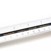 Alvin Rare Alvin 241B Engineer Scale 12in Triangular Drafting Ruler