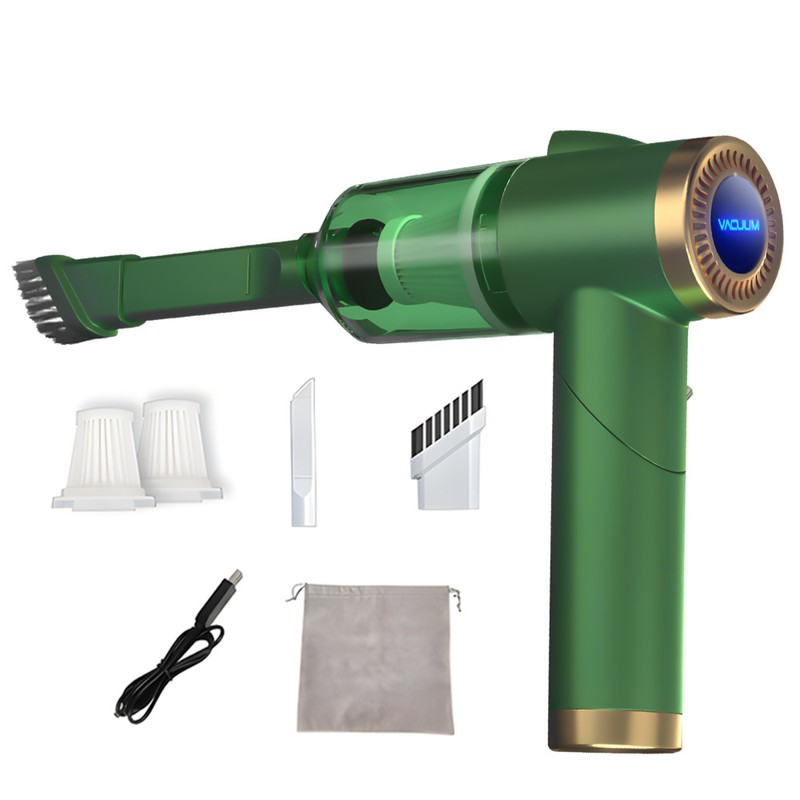 Wireless Handheld Car Vacuum Cleaner 90 Degrees Foldable Portable Vacuum