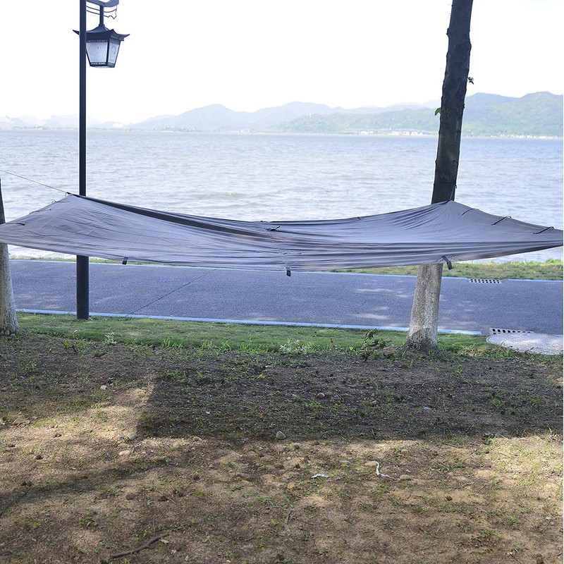 KALINCO Waterproof Camping Tarp Tent Hammock Rain Fly, 10X10FT/10X15FT, Mutifunctional