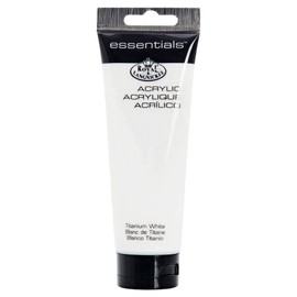 Royal & Langnickel Essentials Acrylic Tube Paint, 120ml, Titanium White