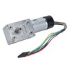 JGY‑370 DC Worm Gear Motor Gear Motor with Encoder Biaxial