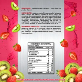Suerox Fresa - Kiwi 630ml Electrolitos Orales 8 Iones Adulto                                                                                          