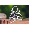 Windalf Gothic Women's Ring SPY 26 mm Silver Ring with