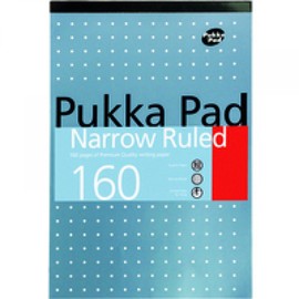 A4 Metallic Refill Narrow Feint and Ruled 160 Pages 80GAM Premium Quality Writing Paper (Single)