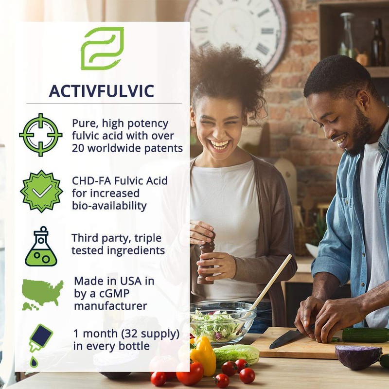 ActivFulvic - Fulvic Acid Liquid Supplement | 32-Day Supply |