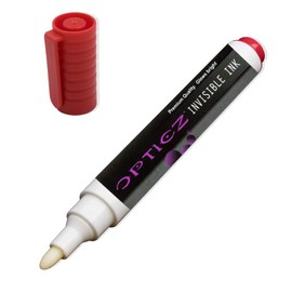 UV Blacklight Reactive Large Tip PINK Invisible Ink Marker