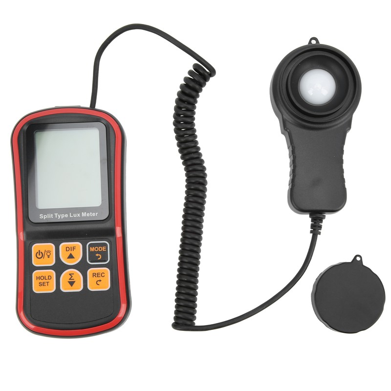 1030 Light Meter Split Digital Illuminance Meter with Temperature Measurement