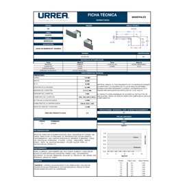 URREA CU Juego de Manerales Grandes Acabado, color Cromo