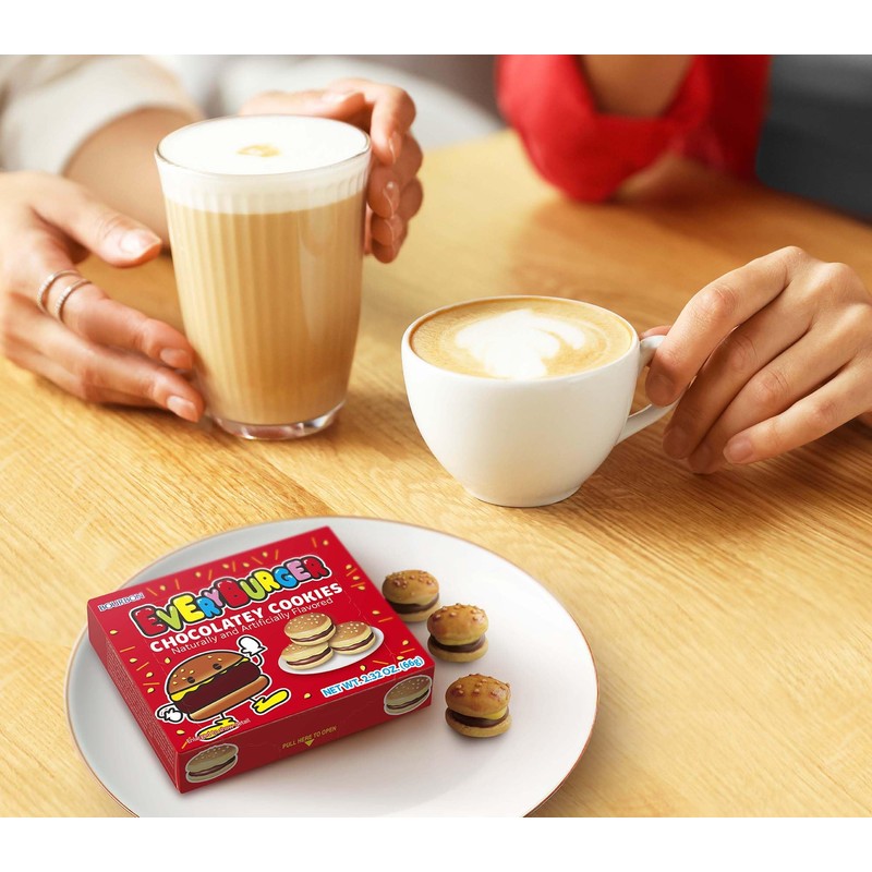 Bourbon Every Burger Chocolate Cookie, 2.32 Ounce (Pack of 10)