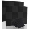 INMOZATA 12 Pack Acoustic Foam Panel, 2.5 X 30 X