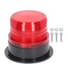 LED Strobe Light - Round Red Warning Safety Flashing Beacon,