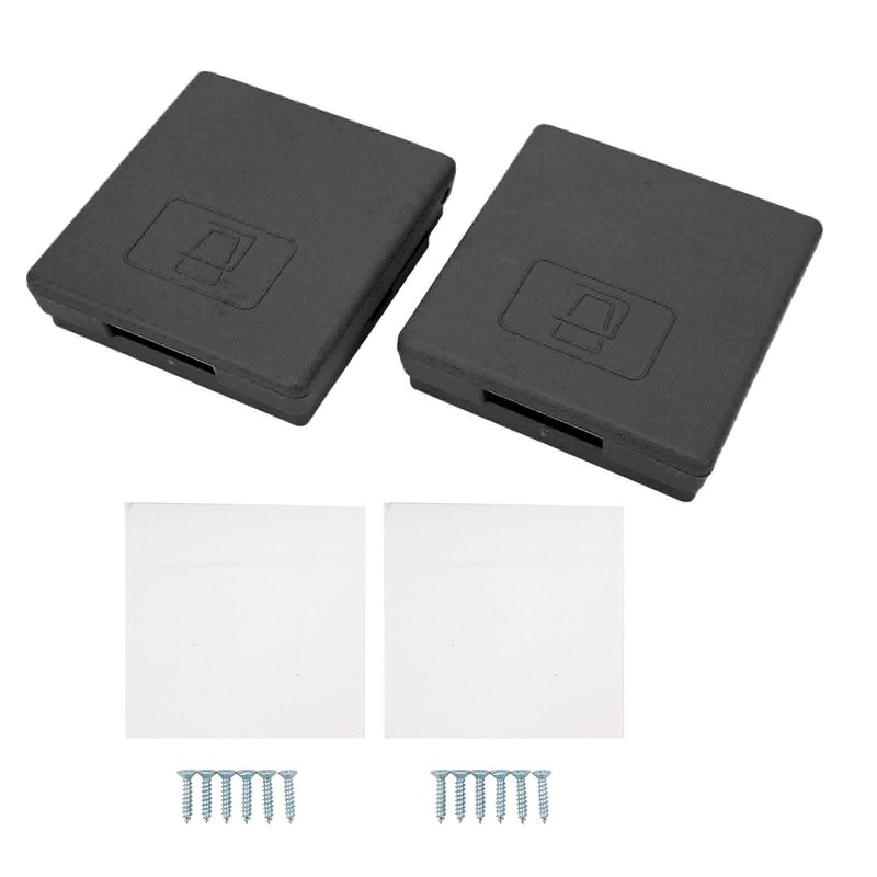 2PCS Foldable Cup Holder Waterproof Easy Clean Right Angle Car