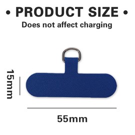 JEYORZY 10 Stück Handykette Universalpads, Handykette Halterung, Multifunktional Handy Lanyard Patch Universale Handykette Telefon Patch, passend für alle Standard Handyhülle - Mehrfarbig