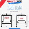 FEBTECH Large Compact Dumbbell Rack & Weight Rack with Lockable