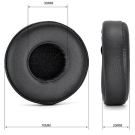 INF Replacement Ear Pads for Panasonic Technics Professional RP-DJ1200/1205/1210 PU Leather Ear Pads and High Density Elastic Sponge