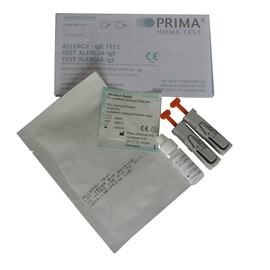 Allergy Test Kit - Tests for Allergies (IgE) to Dog and Cat Hair, Pollens and Hay Feve