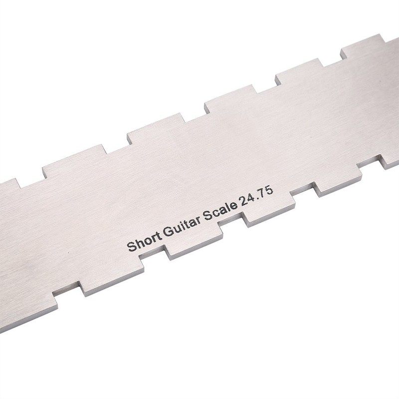 16.53 x 1.45 inch Practical Notched Fret Board Straight Edge