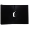 eco-eco A4 95% Recycled Swing Lock File Black
