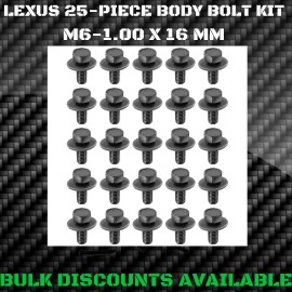 Lexus Replacement 2004-2006 Lexus RX330 Hood Fender Splash Shield Door Hatch Bumper BODY BOLTS OEM