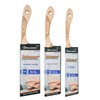 ROLLINGDOG Angled Paint Brush - Trim Brush with Ergonomic Wood