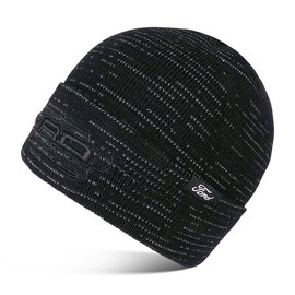 Ford Outdoor Beanie Hat Black Reflective