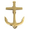 Treasure Gurus Solid Brass Nautical Ships Anchor Door Knocker
