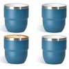 CHLJAR 4 oz Espresso Cup, Ceramic-Lined 18/8 Stainless Steel Coffee