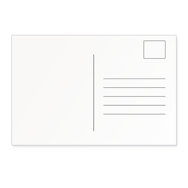 CafePress Pure Stamp Postcards (Package of 8), 6"x4" Printed Note