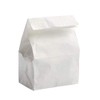 Concession Essentials - 4lb White Paper Bag - 125 Count