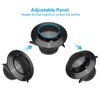 PATIKIL 3 Inch Round Air Vent, 1Pcs ABS Adjustable Soffit